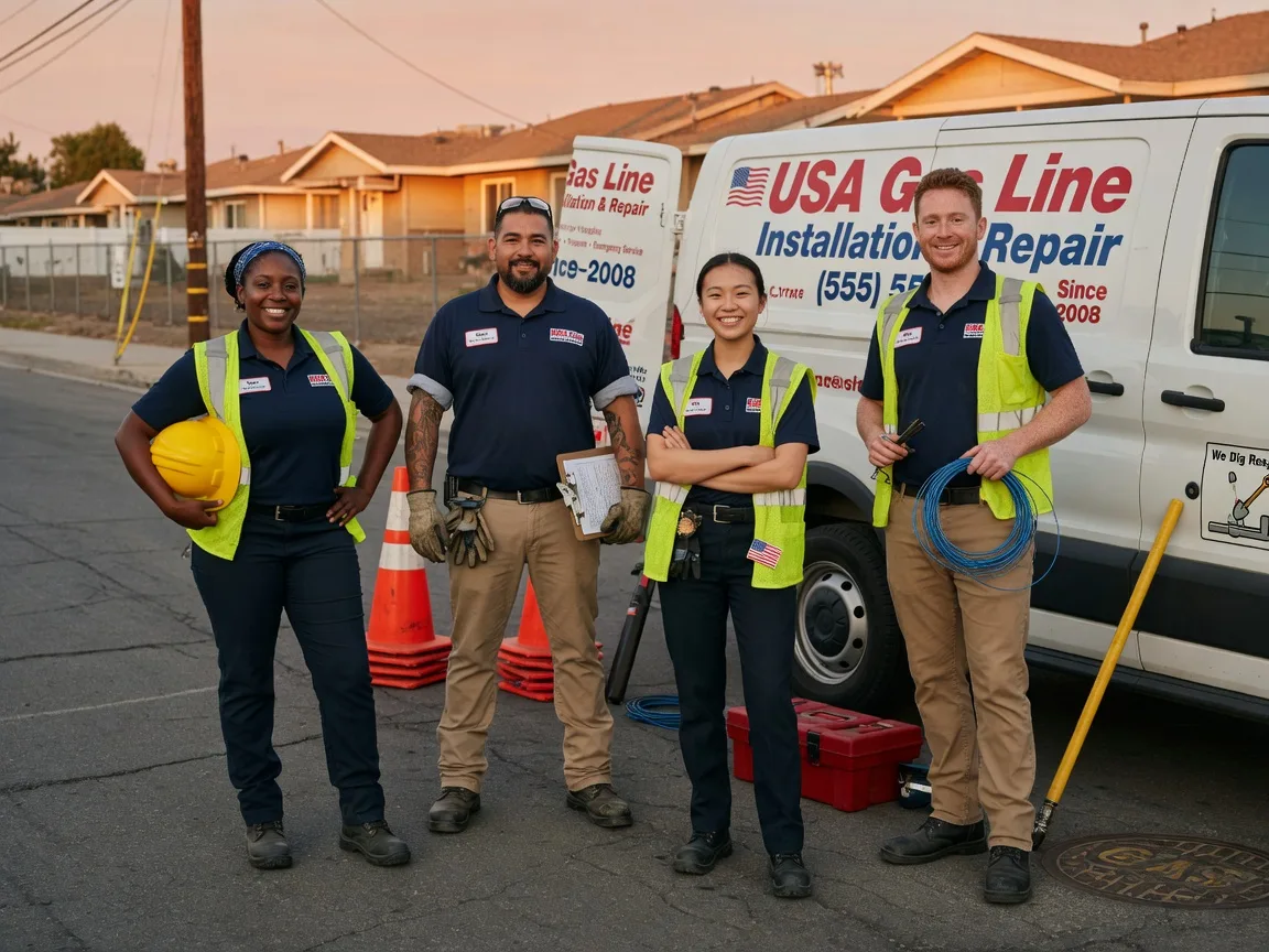 Gas Line Installation company in Veblen, SD